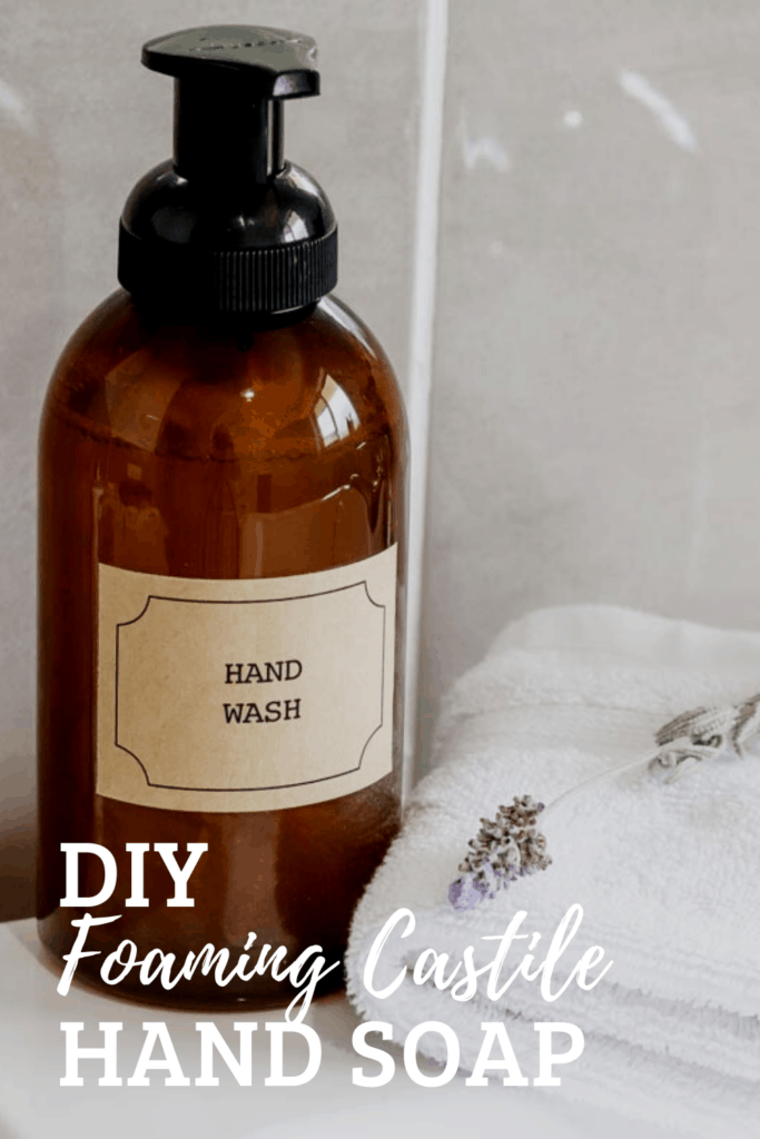 How to dilute Castile soap to use as hand soap Pineapple Farmhouse