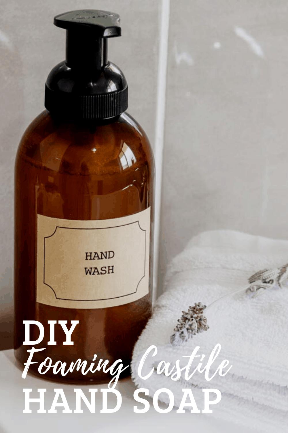 How To Make DIY Liquid Castile Soap